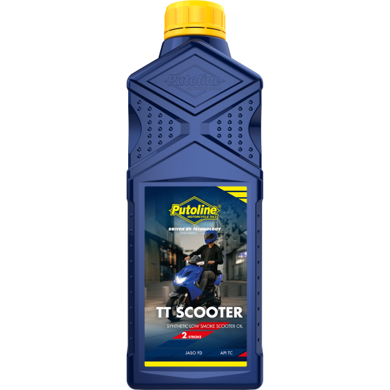 Aceite Sintetico De Motor Para Motocicleta 2T Putoline TT Scooter 1L 70471