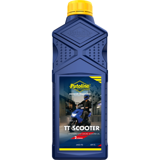 Aceite Sintetico De Motor Para Motocicleta 2T Putoline TT Scooter 1L 70471