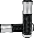 DRIVEN RACING D3 GRIPS GRIP D-3 SLVR/BLACK 1 IN.