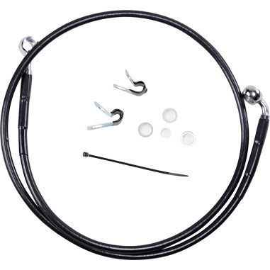 EXTENDED LENGTH STAINLESS STEEL BRAKE LINE KITS FOR HARLEY-DAVIDSON