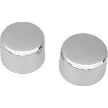 CHROME AXLE CAPS FOR 3/4" AXLES FOR HARLEY-DAVIDSON