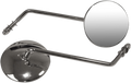 EMGO CHROME UNIVERSAL STEEL MIRRORS MIRROR 7.5"SMOOTH CHR PR