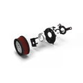 Naked VO2 Air Intakes For Harley Davidson