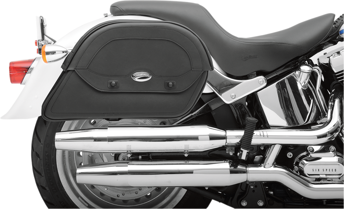 SADDLEMEN CRUIS'N™ SLANT SADDLEBAGS SBAG CUST FIT CRSN LG