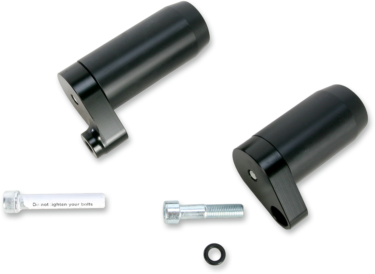 POWERSTANDS RACING FRAME SLIDERS FRAME SLIDERS YAM BK