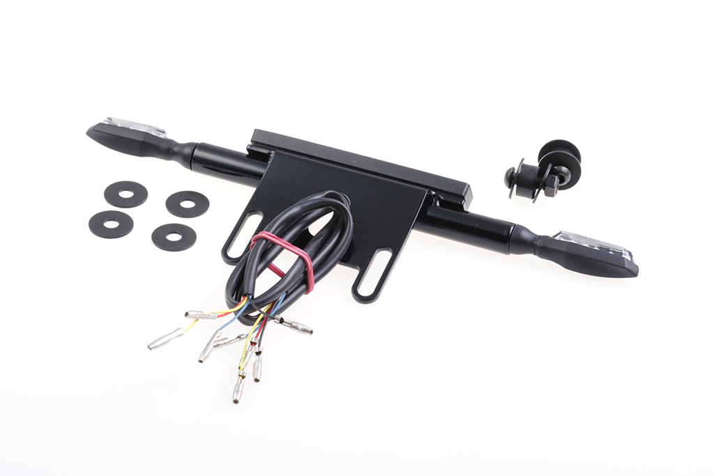 Kits mit Kennzeichenhalter ohne Einschubrahmen für Harley Davidson