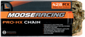 MOOSE RACING HARD-PARTS 428 RXP PRO-MX CHAIN MSE 428 RXP CHN 110 GLD