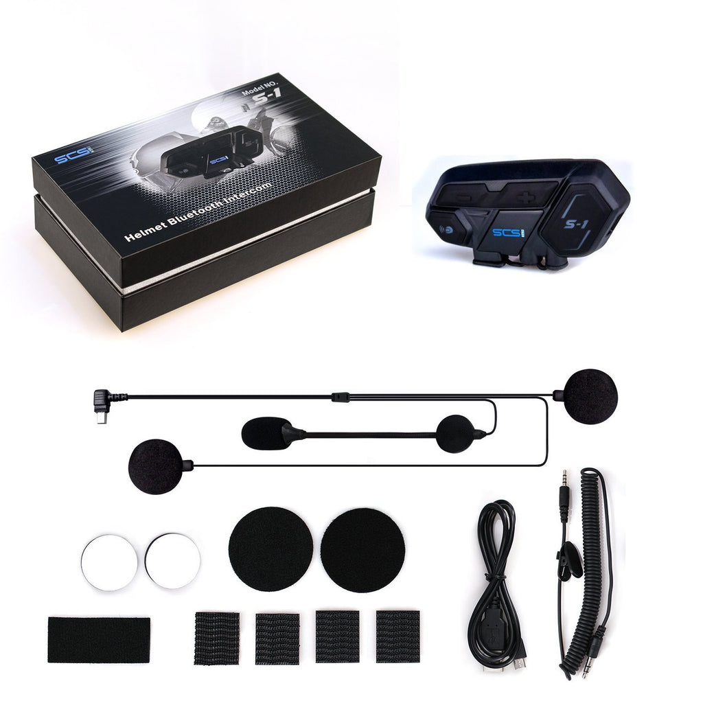 Intercomunicador Para Moto SCS S-1 Bluetooth