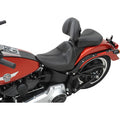 DOMINATOR SOLO SEATS AND PILLION PADS WITH BACKREST OPTION FOR HARLEY-DAVIDSON