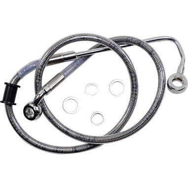 STANDARD LENGTH STAINLESS STEEL BRAKE LINE KITS FOR HARLEY-DAVIDSON