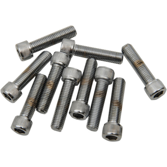 10 Chrome Allen Head Socket Head Set Screw 5/16-24 X 1-1/4 Inch UNF