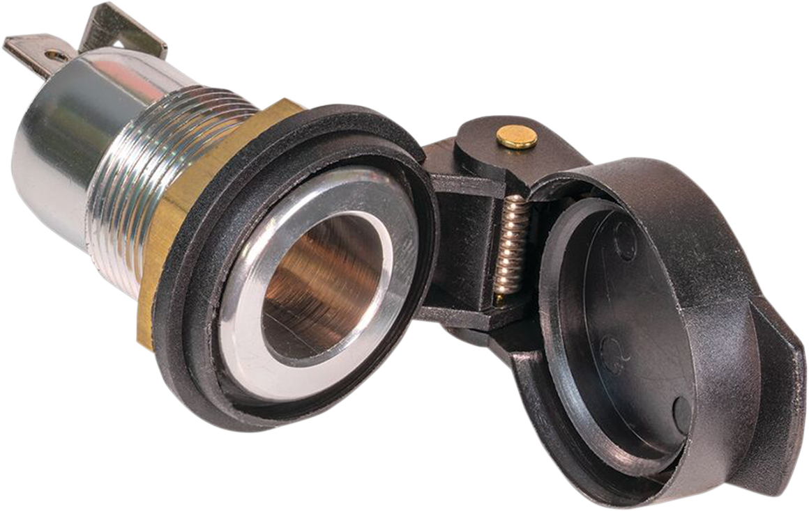 TECMATE POWER CABLES, SOCKETS AND ACCESSORIES DIN SOCKET FLIPCAP O-18S