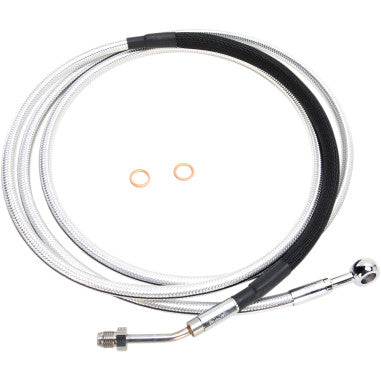 BRAIDED DOT HYDRAULIC CLUTCH LINES FOR HARLEY-DAVIDSON