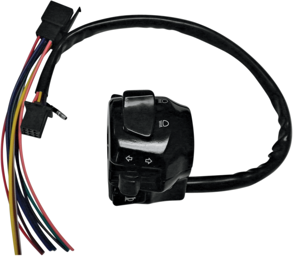 K&S TECHNOLOGIES DOT COMPLIANT UNIVERSAL TURN SIGNAL SWITCHES UNIVERSAL T/S SWITCH BLK