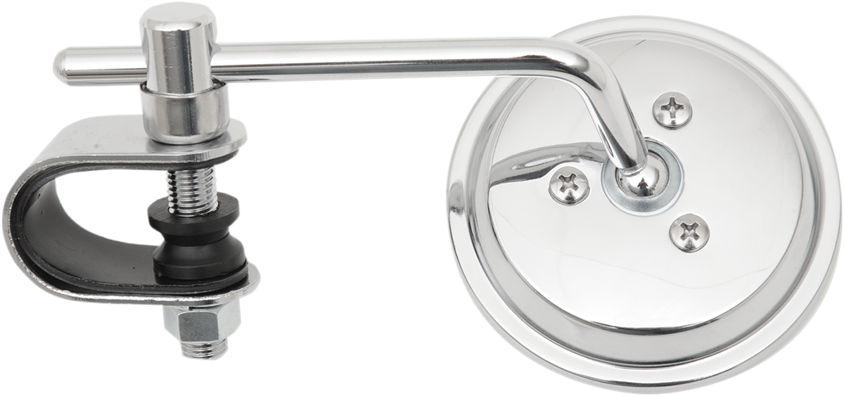 EMGO 3" CHROME STAMPED MIRROR MIRROR STAMPED 4" CHROME