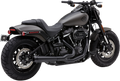 COBRA EL DIABLO 2-INTO-1 EXHAUST FOR HARLEY-DAVIDSON 2018 Black El Diablo 2-Into-1 Exhaust