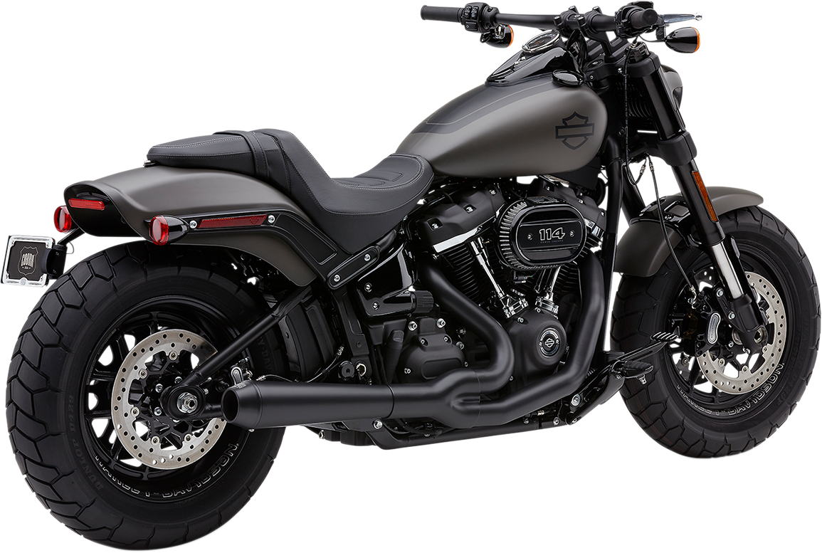 COBRA EL DIABLO 2-INTO-1 EXHAUST FOR HARLEY-DAVIDSON 2018 Black El Diablo 2-Into-1 Exhaust