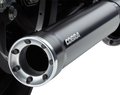 COBRA 3" SLIP-ON MUFFLERS WITH RACE-PRO TIPS FOR HARLEY-DAVIDSON 2007 - 2013 Black 3" RPT Slip-On Mufflers