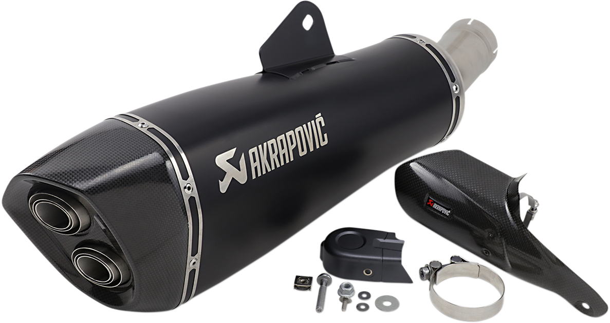 AKRAPOVIC SLIP-ON SERIES MUFFLERS MUFFLER TI BMW R1250RS BK