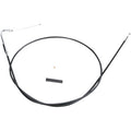 BRAIDED AND BLACK VINYL THROTTLE AND IDLE CABLES FOR HARLEY-DAVIDSON