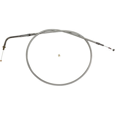 BRAIDED THROTTLE AND IDLE/IDLE-CRUISE CABLES FOR HARLEY-DAVIDSON