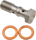 GOODRIDGE BANJO ADAPTERS/BOLTS 10MM X 1.25 DBL BANJO BLT