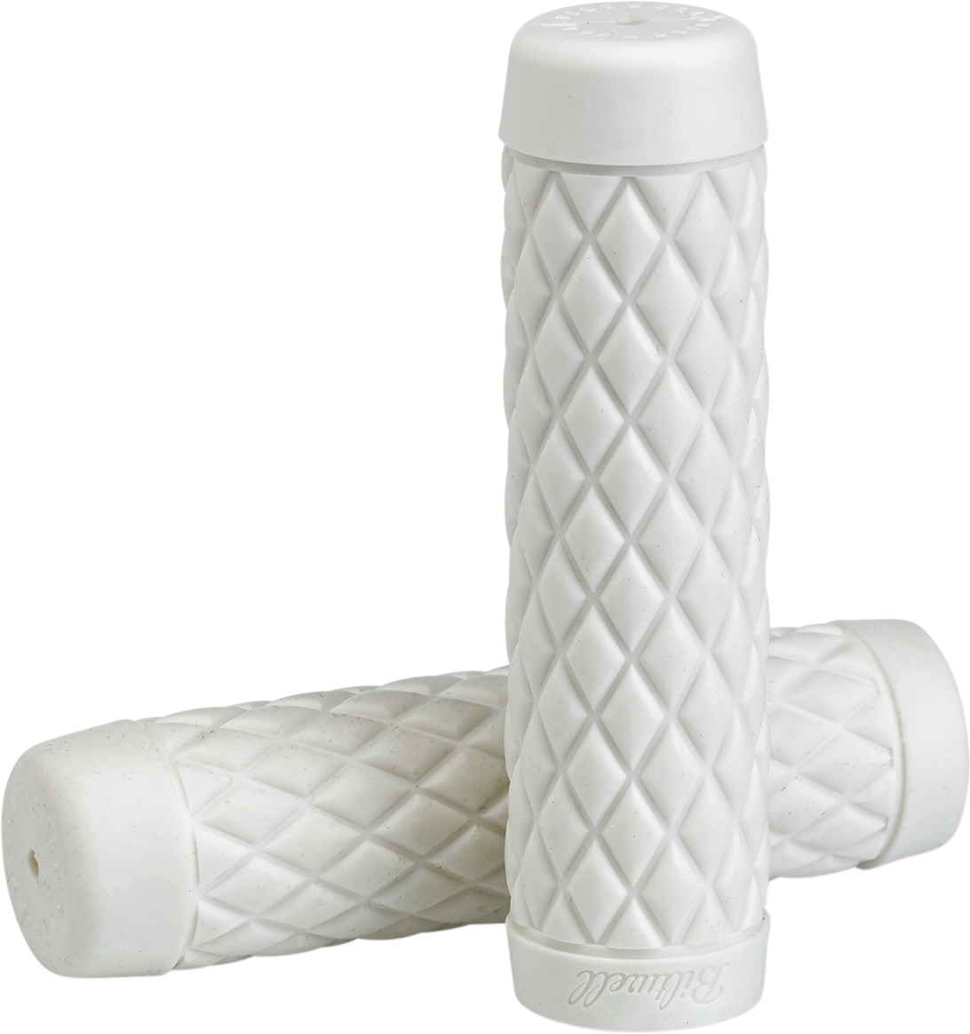 BILTWELL TPV GRIPS GRIPS TORKER 7/8" WHITE