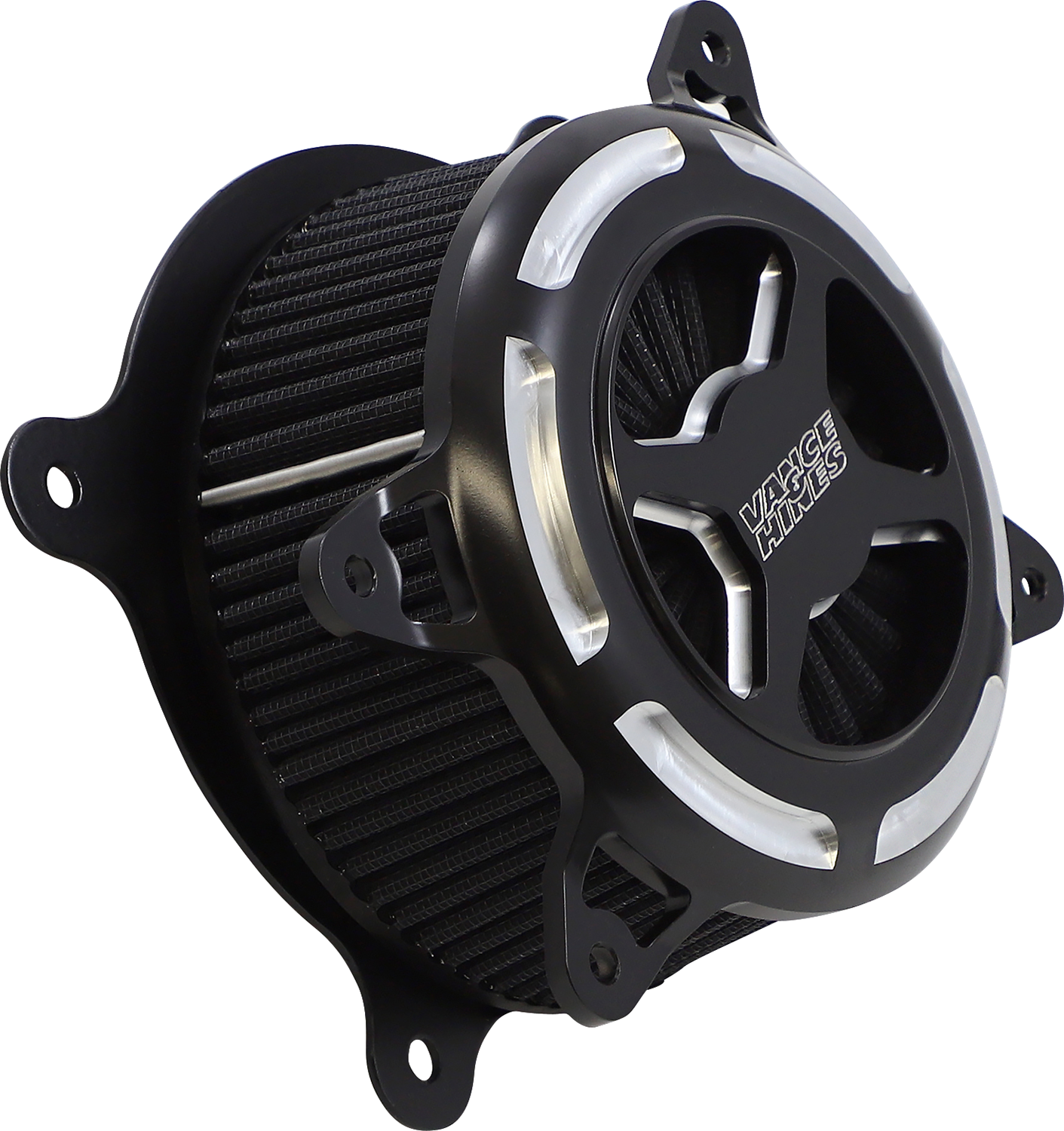VO2 X Air Intakes Black Contrast For Harley Davidson
