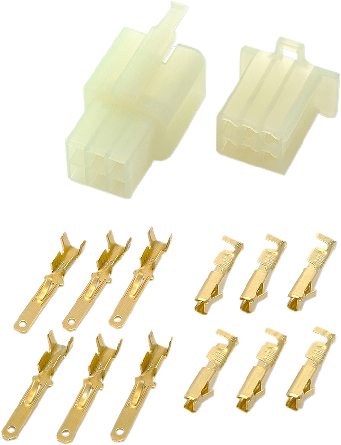 SHINDY UNIVERSAL MULTI-CONDUCTOR ELECTRICAL CONNECTORS CONNECTOR KIT 6 PIN