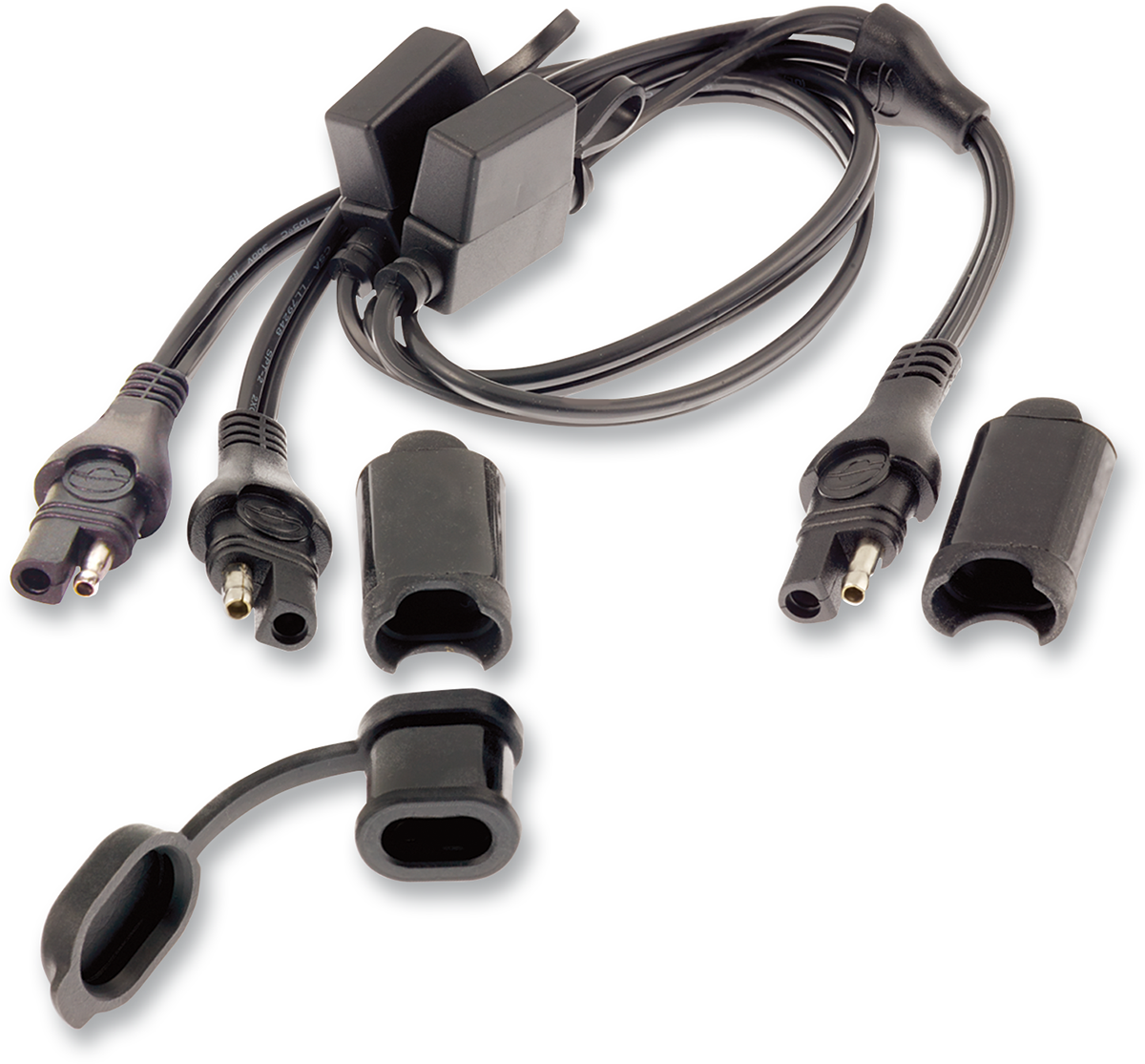 TECMATE POWER CABLES, SOCKETS AND ACCESSORIES CHARGER Y-SPLIT FUSED O5