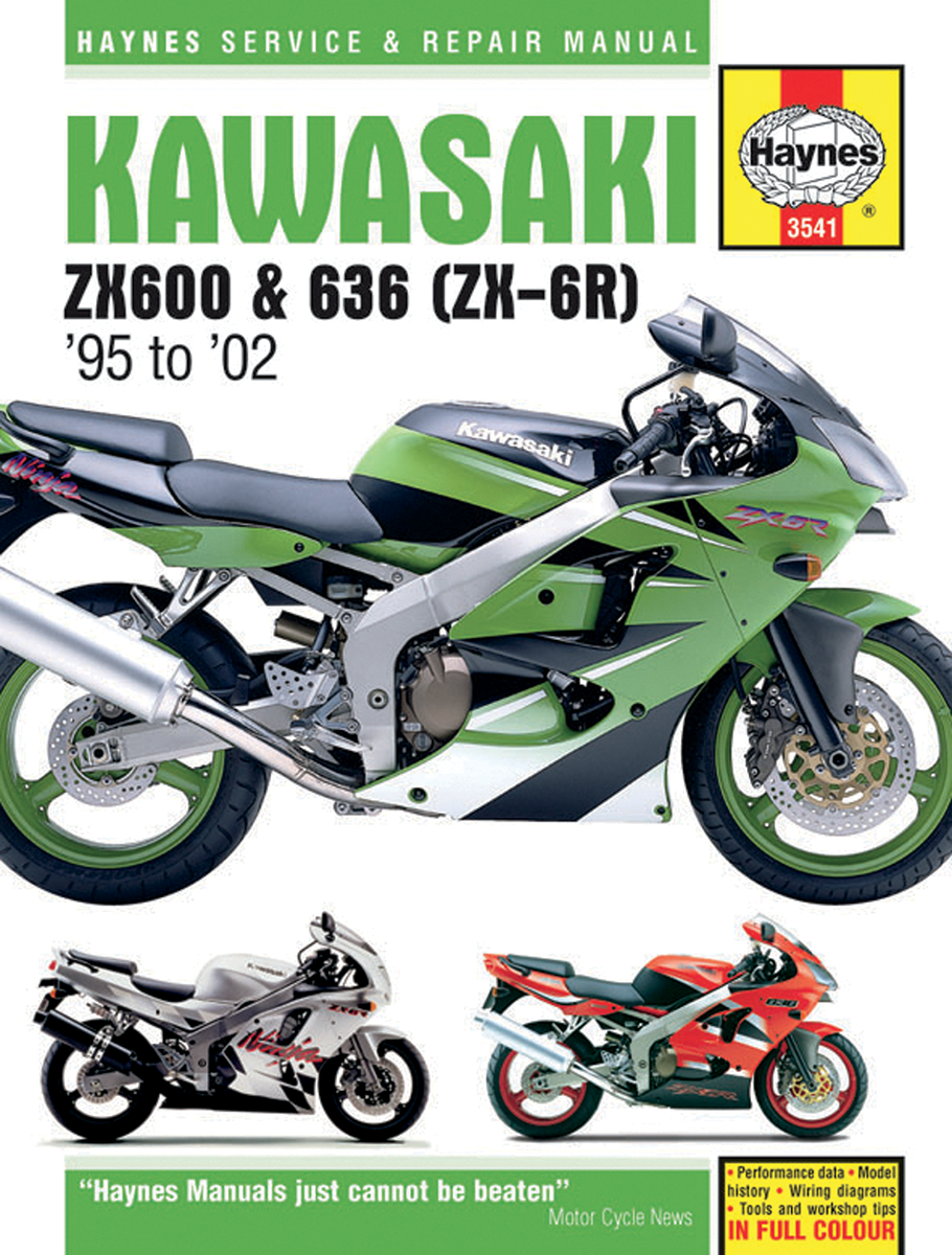 HAYNES MOTORCYCLE REPAIR MANUALS MANUAL, ZX6R