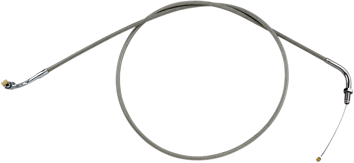 MOTION PRO ARMOR COAT BRAIDED STAINLESS STEEL CABLES AC THR PUSH CABLE, YAM