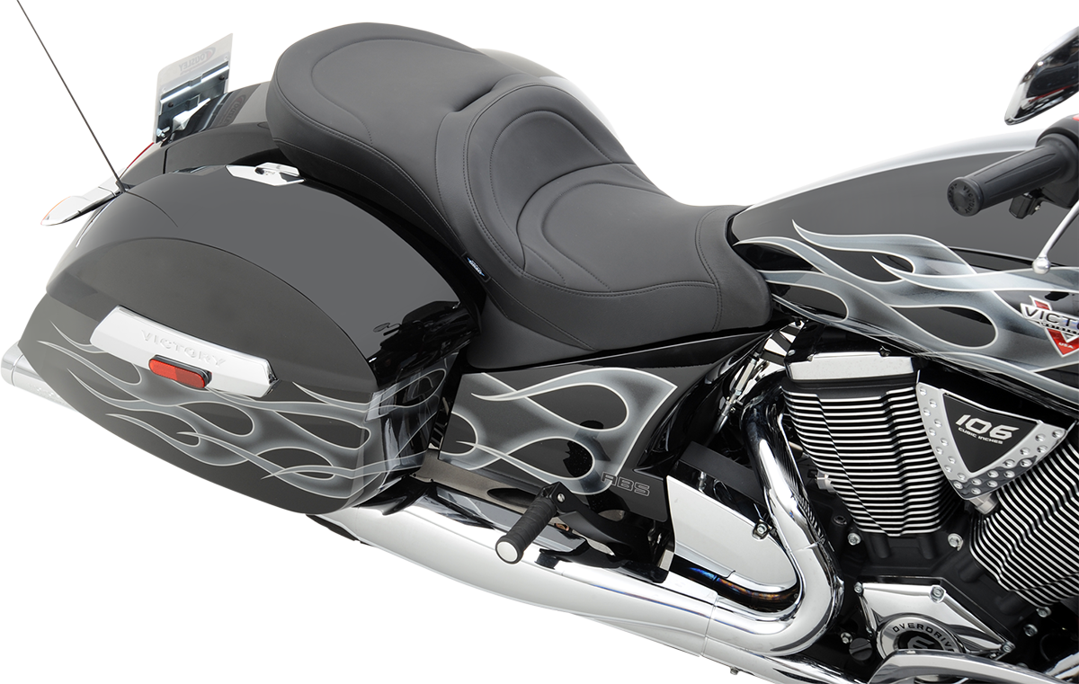 DRAG SPECIALTIES SEATS LOW-PROFILE TOURING SEATS VICTORY OEM​ BACKREST SEAT LOPRO MLD CRSCNTRY