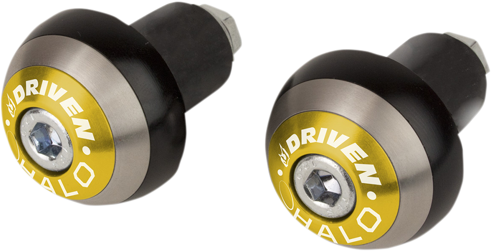 DRIVEN RACING HALO BAR ENDS BAR END HALO GOLD