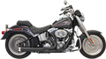 BASSANI XHAUST ROAD RAGE 2-INTO-1 SYSTEMS FOR HARLEY-DAVIDSON 2005 Black Short Road Rage 2-Into-1 Exhaust System