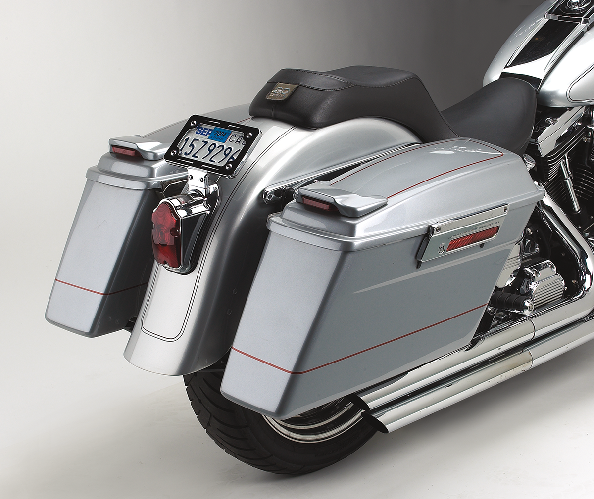 Bagger-Tail Saddlebag Montaggio per modelli Softail per Harley-Davidson