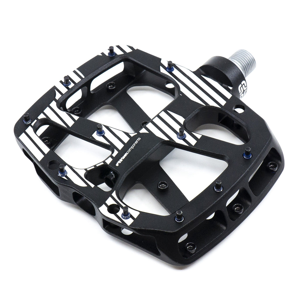 Flat Pedal Alu Black For E-Bike