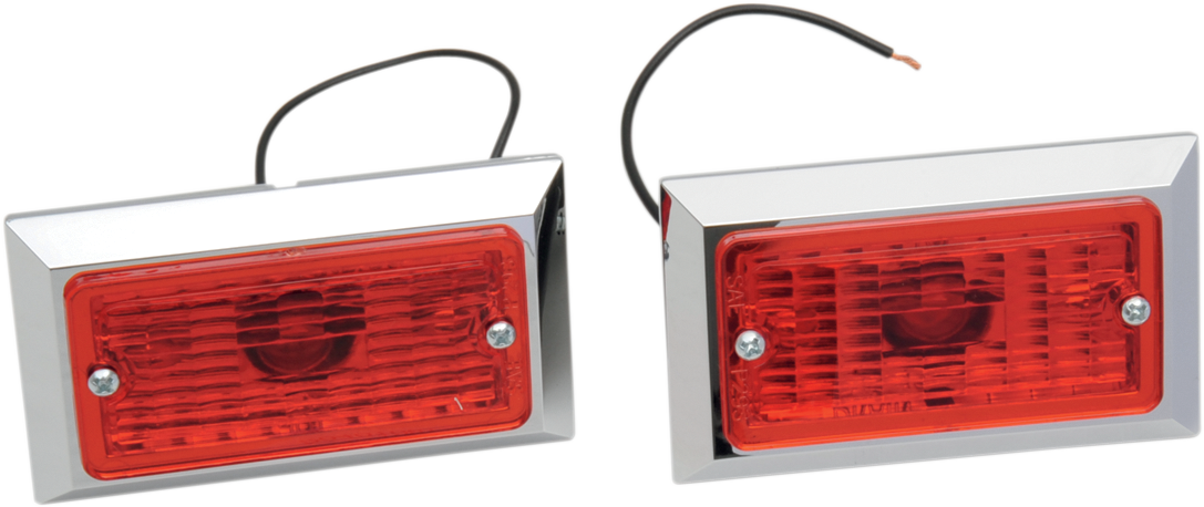 CHRIS PRODUCTS MARKER LIGHTS MARKER LIGHT SNGL RED 2PK