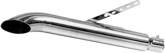 EMGO TURNOUT-STYLE MUFFLER MUFFLER R/L UNI 19"TRNOUT