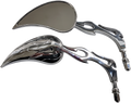 RIVCO PRODUCTS FLAME BILLET MIRRORS MIRROR BILLET FLAME