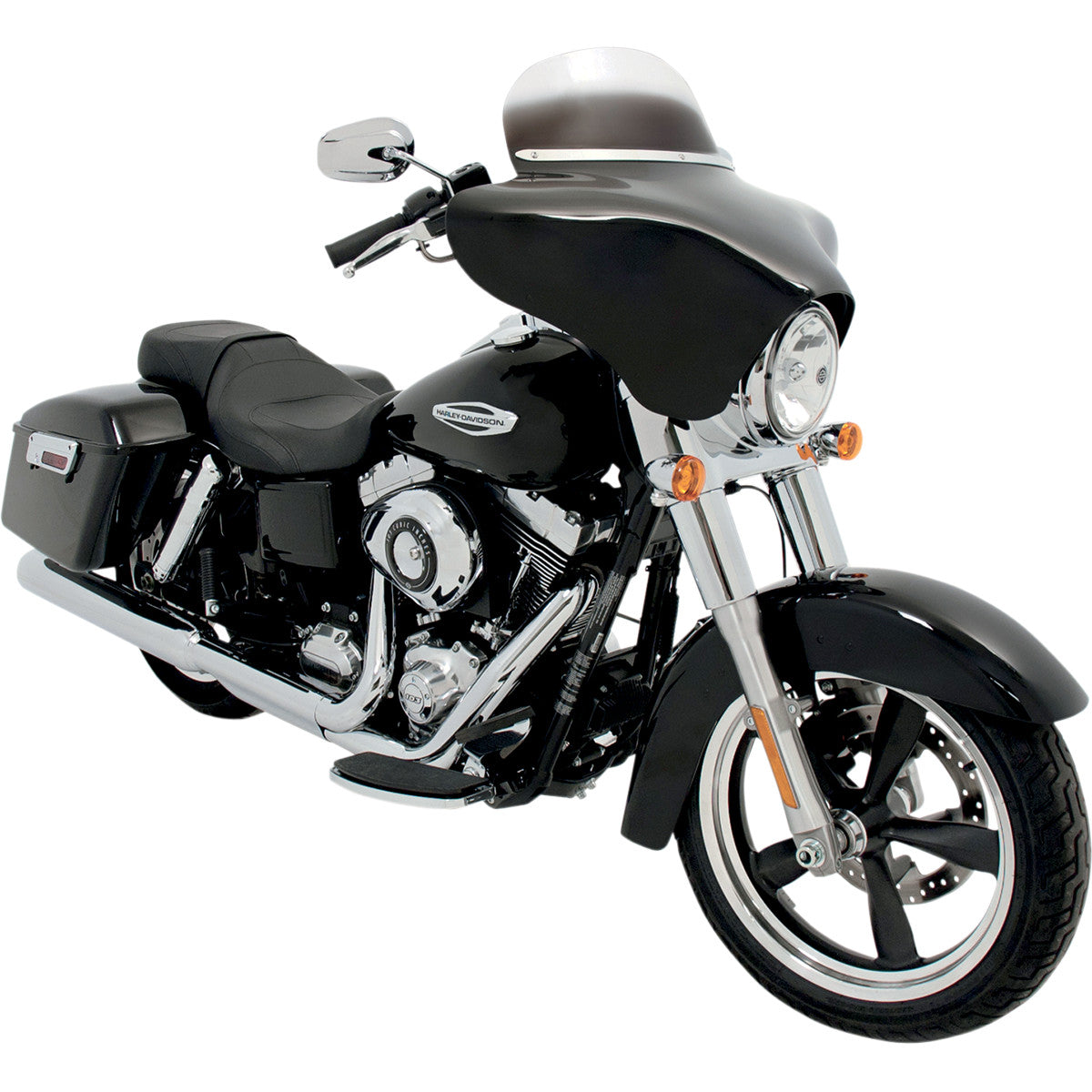 Carenatura staccabile Batwing Memphis Shades per Harley-Davidson