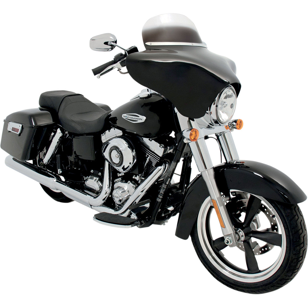 Memphis Shades, Carenado Batwing Desmontable Para Harley-Davidson