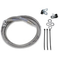 EXTENDED LENGTH STAINLESS STEEL BRAKE LINE KITS FOR HARLEY-DAVIDSON