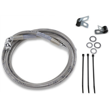 EXTENDED LENGTH STAINLESS STEEL BRAKE LINE KITS FOR HARLEY-DAVIDSON