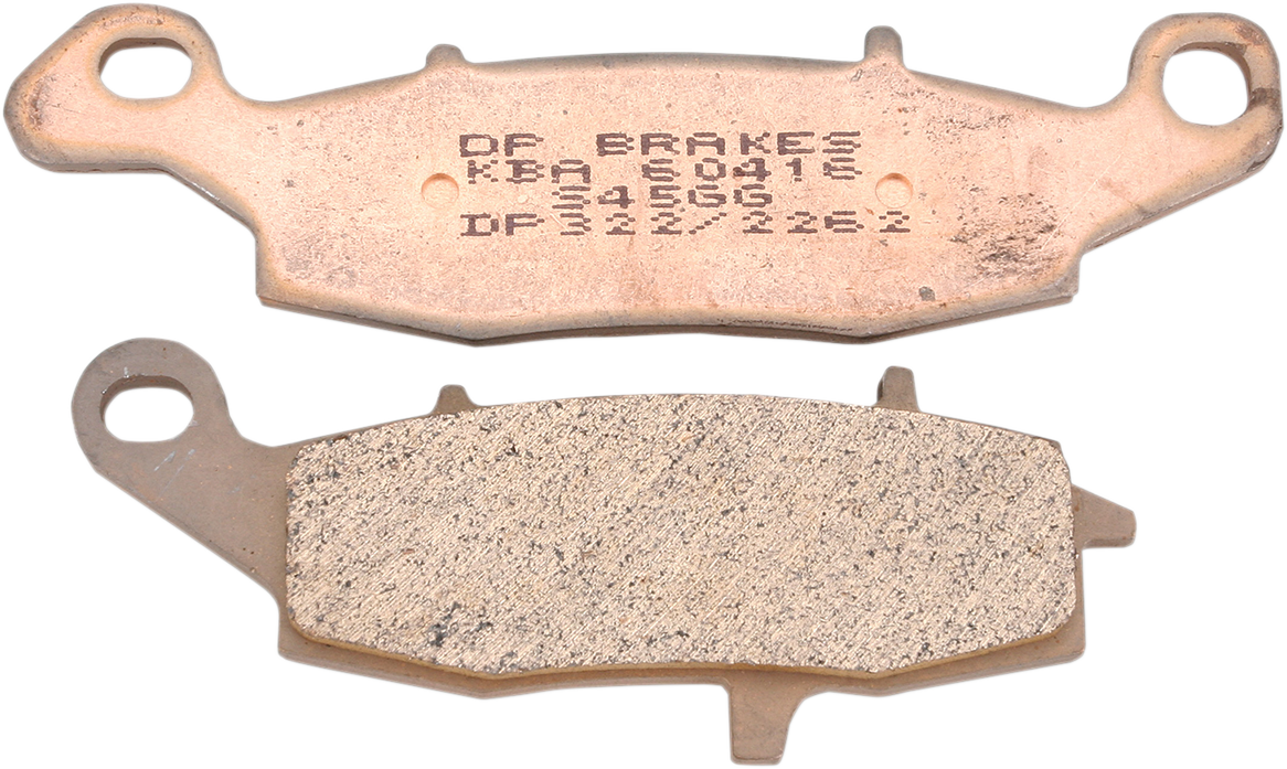 DP BRAKES BRAKE SHOES PAD, KAW/SUZ, FRT