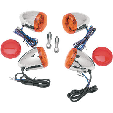 DEUCE-STYLE TURN SIGNAL KIT FOR HARLEY-DAVIDSON