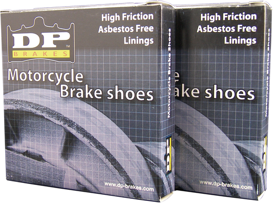 DP BRAKES BRAKE SHOES SHOE, MX KAW/SUZ, F/R