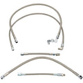 STAINLESS STEEL BRAIDED OIL LINE KITS FOR HARLEY-DAVIDSON