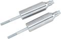 RIVCO PRODUCTS ANTI-VIBRATION HIGHWAY PEGS PEG EXTENSION 3" CHROME