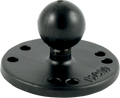 RAM MOUNT RAM MOUNT ADAPTERS BALL W/ADAPTER AMPS HOLE